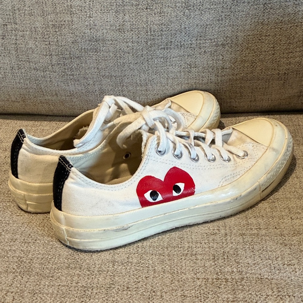 Converse Chuck Taylor x Comme des Garcons Play M5/ W 7 see photos - Picture 2 of 16